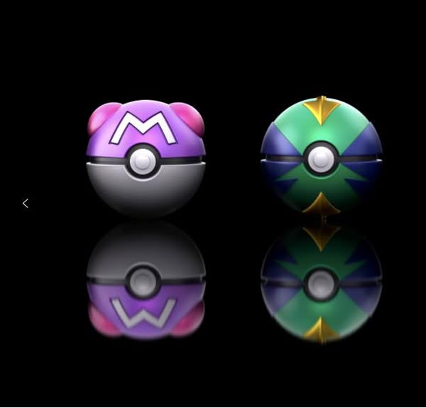 Master ball & Lightning ball