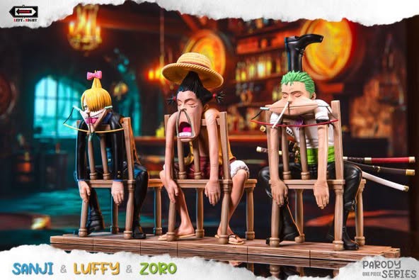 Luffy, Zoro, Sanji