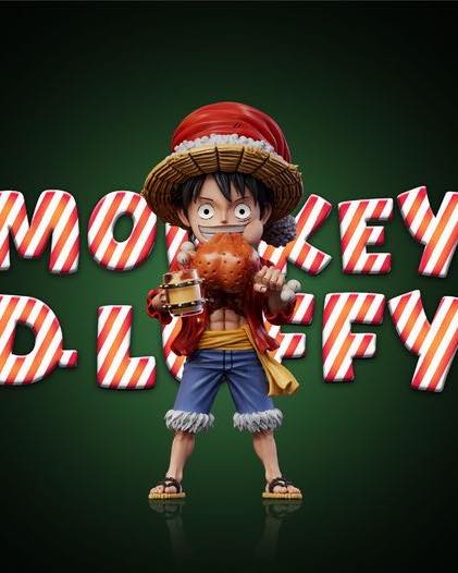 Luffy noel - Ảnh 2