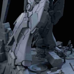 Black Bull Mecha & Blue Bull Mecha