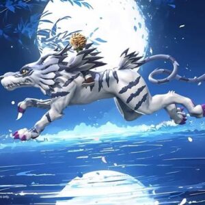 Garurumon & Ishida Yamato