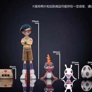 Joe Kido & Bugamon & Bishimon & Digimon